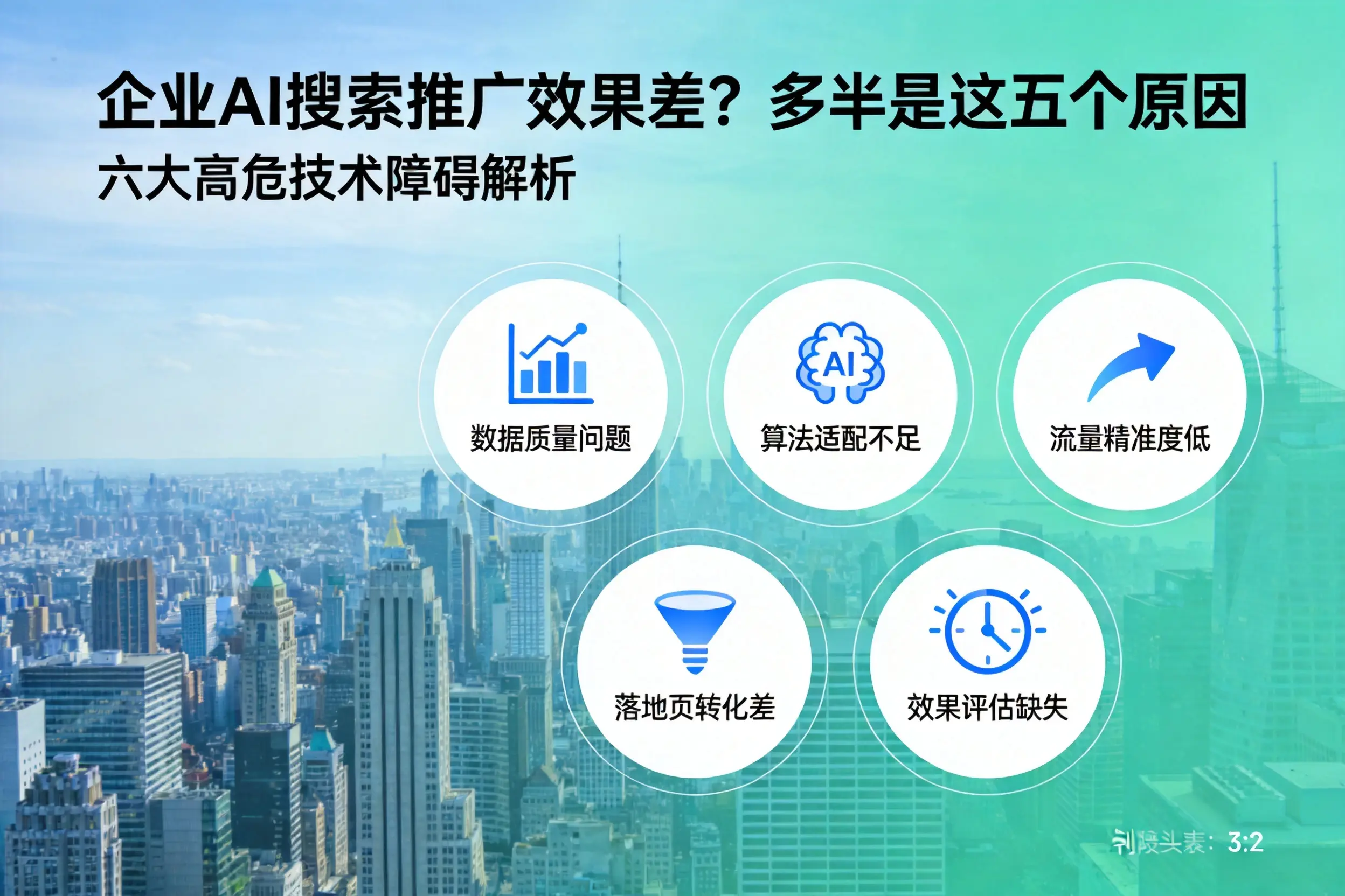 敦化企业AI搜索推广效果差？多半是这五个原因